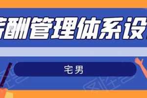 宅男薪酬管理体系设计培训课程绝对能落地有效果MP4百度云网盘下载