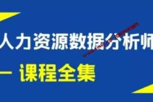 王佩军-人力资源数据分析系列培训课程视频全集百度云网盘下载